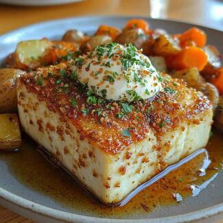 Imagem da notícia Tofu Crocante com Batatas e Cenouras Assadas: Um Banquete de Sabores e Texturas